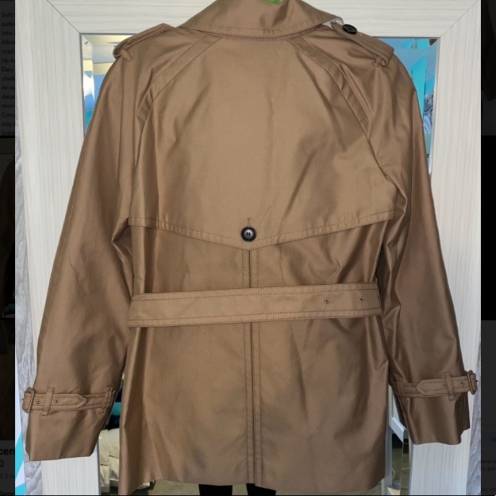 Coach Classic Short Trench Coat - Picture 4 of 5